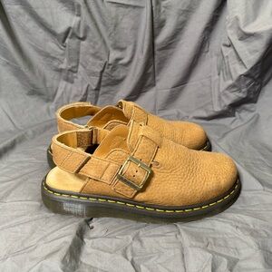 Dr. Martens Jorge II Slingback Tan Mules